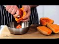 How To - chop butternut squash, with Jamie Oliver's mate Pete
