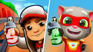 Subway Surfers Classic VS Talking Tom Hero Dash, New Subway Surfers Update, New Subway Surfers Game screenshot 2
