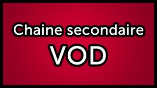 Annonce - Chaîne Secondaire