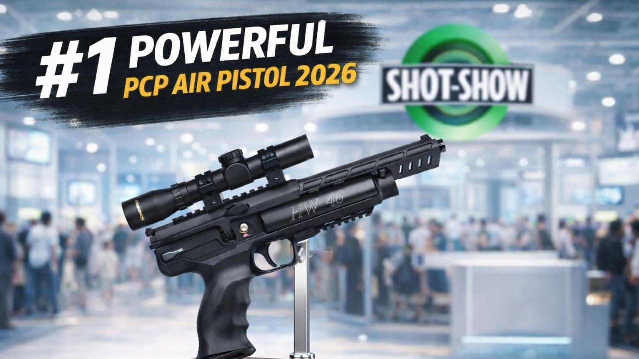 The #1 Most Powerful PCP Air Pistol at SHOT Show 2026 – Is This the New King?