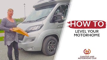 How To: Level your motorhome