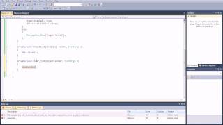 Visual CSharp Administrator Panel Tutorial #2