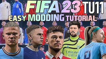 HOW TO INSTALL MODS ON FIFA23 (TU11) - QUICK & EASY TUTORIAL! (Gameplay / Facepacks / Kits etc)