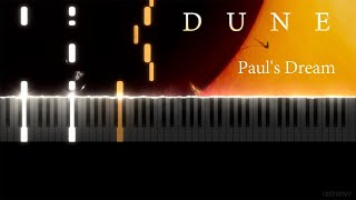 Hans Zimmer - DUNE Paul's Dream Piano Cover