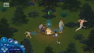 The Sims 1 - Campfire Ghost (Green Beard Ghost - Reupload)