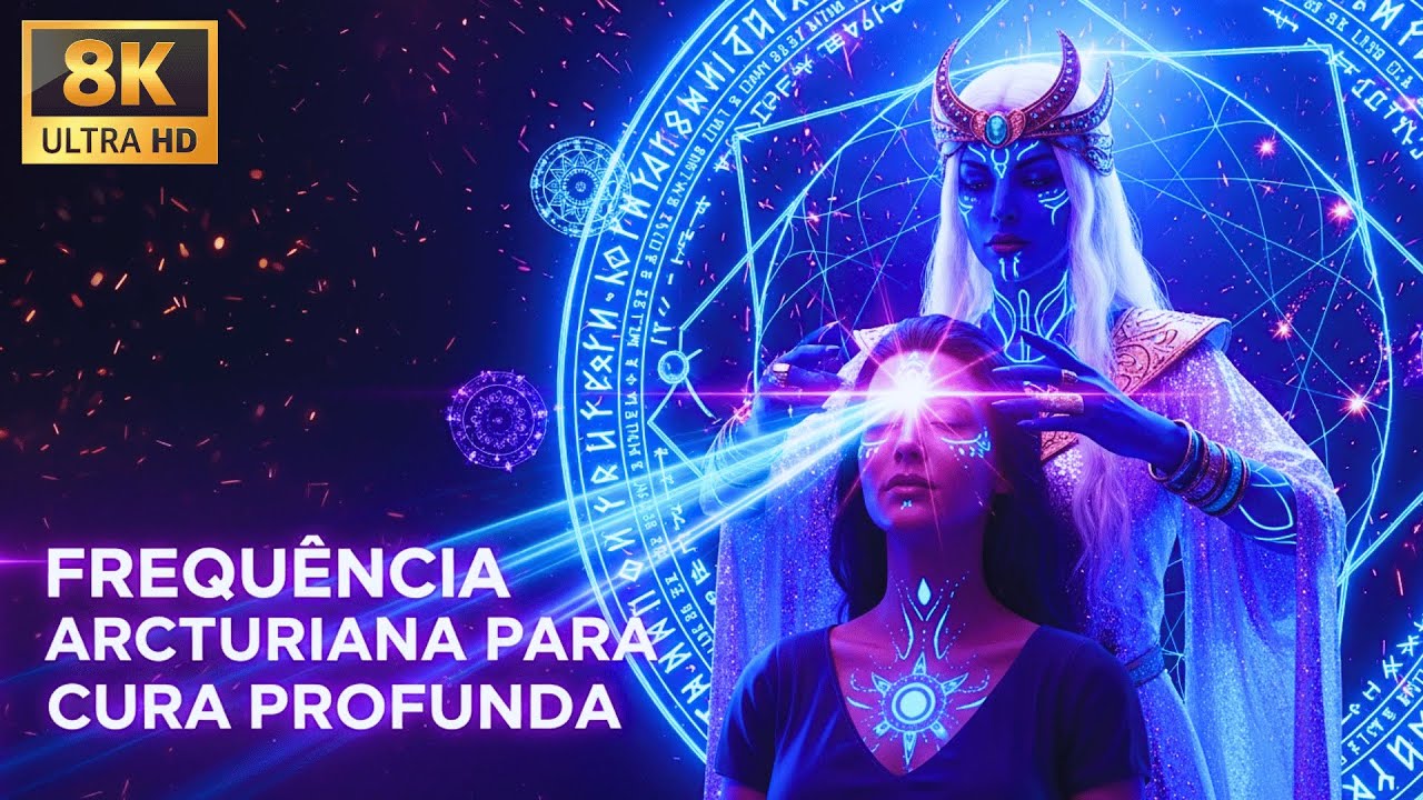Frequência de Cura Angélica: Áudio Arcturiano com Toque Suave para a Alma Cansada