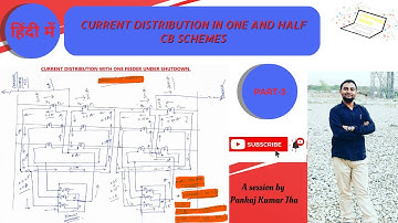 PART-3: Current Distribution in One and Half CB Scheme when FEEDER is under Shutdown