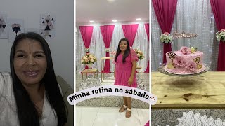 Minha rotina mãe Crocheteira / dia confraternização na igreja /  supresa #rotinareal 