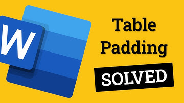 Finally, someone figured out table padding