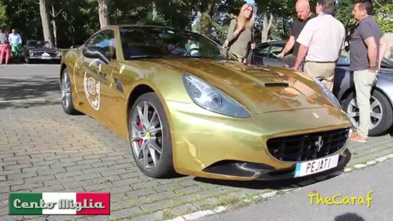 CHROME GOLD! Ferrari California!