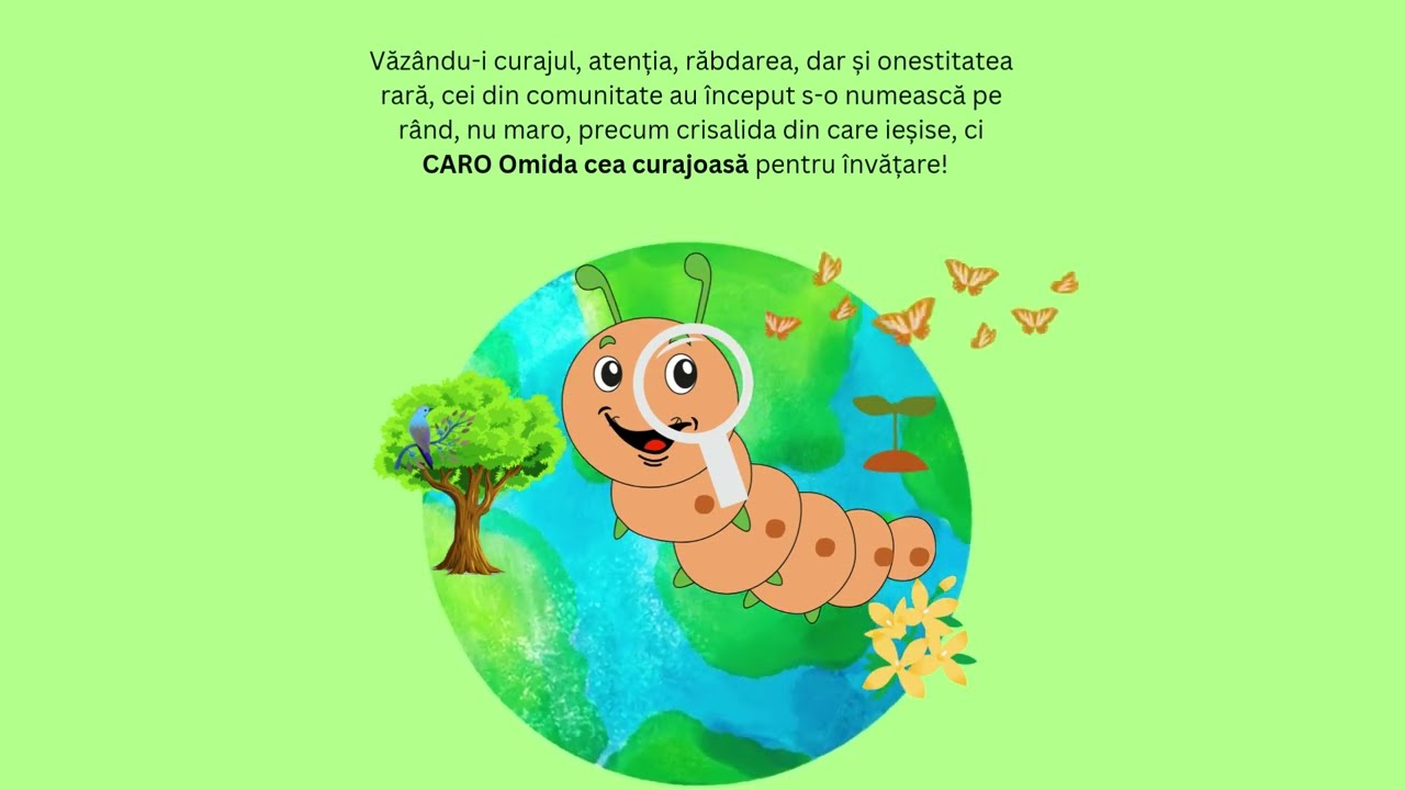 Omida CARO cea curajoasă | Poveste creativă despre creștere și învățare | @Vlassa Creations