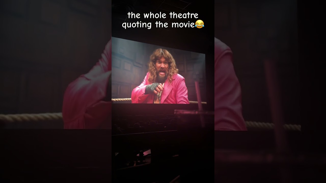 Minecraft movie theatre experience 10/10 