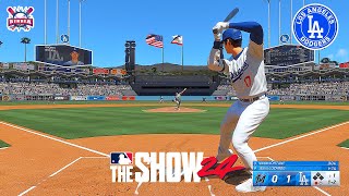 MLB The Show 24 Los Angeles Dodgers vs Miami Marlins | FIRST GAMEPLAY - PS5 60fps HD