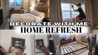 Rearrange & Decorate With Me | Small Home Refresh + Home Updates @karrielynn 