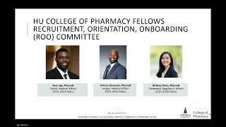HUCOP Pharmaceutical Industry Fellowship Program Information Session and Q&A