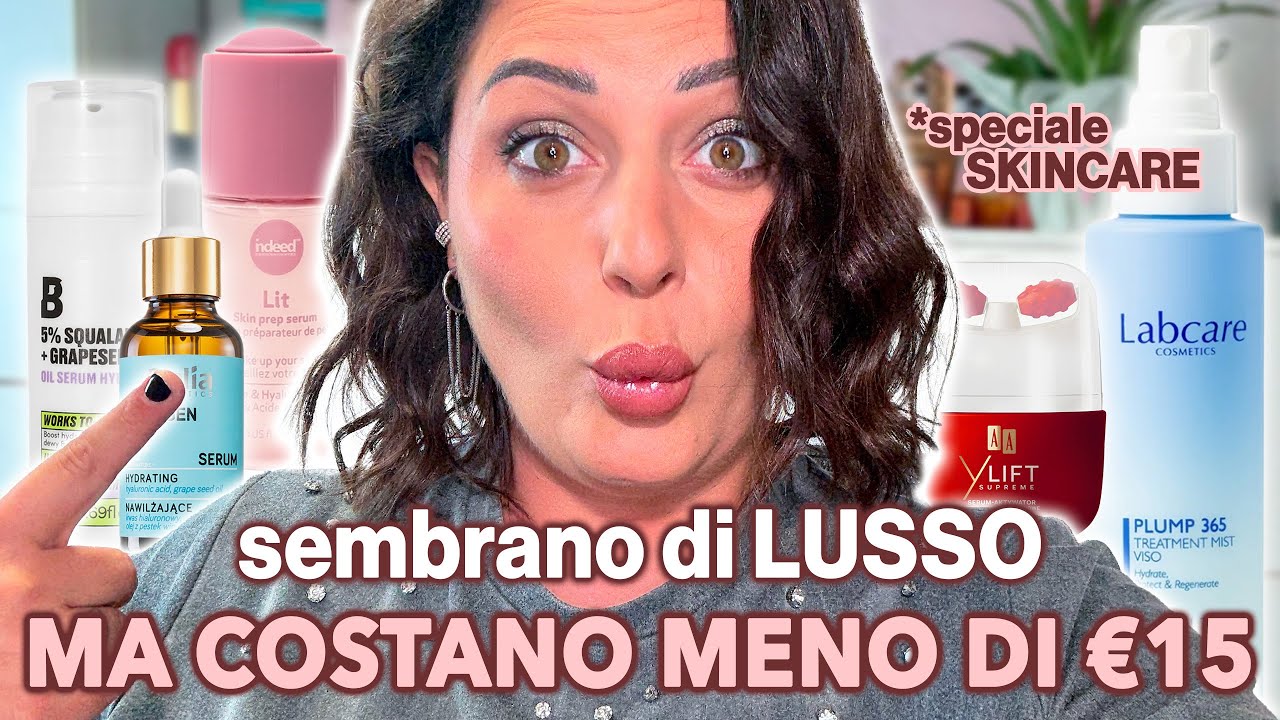 SEMBRANO di LUSSO MA costano MENO di 15 euro🎉 | Speciale Skincare 