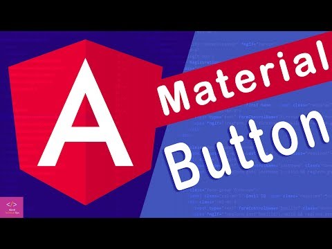 🔥Angular Material Button in angular 8 [Tutorial - 2]