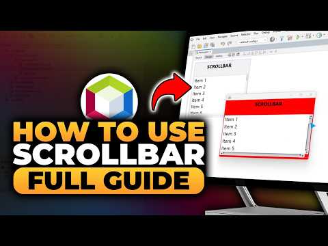 How To Use Scrollbar in NetBeans (𝟮𝟬𝟮𝟲) | BEST FULL GUIDE | NO Yapping, To The Point! | FAST & EASY