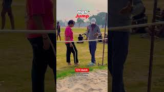 Daroga batch high jump practice 🦅🚔 #trending #highjump #biharpolice