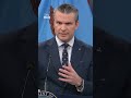 Pete Hegseth dodges Daily Mail question on Strait of Hormuz