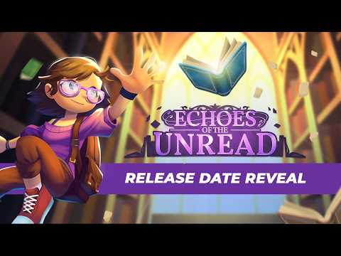 Echoes of the Unread for NES & Steam - Release Date Reveal Trailer