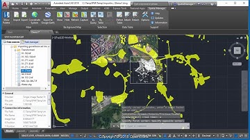 Importing geo-referenced images (First preview - AutoCAD) -  Spatial Manager™ (SR)