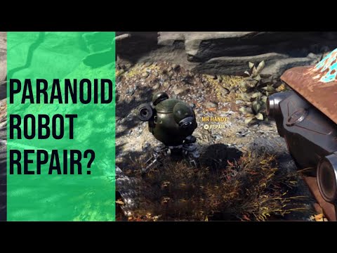 Fallout 76 Random Encounter: Paranoid Robot