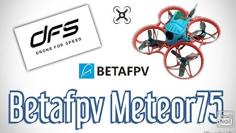 Practice Whoop Acro Mode - Meteor75 Custom Build By Drone For Speed ( DFS )