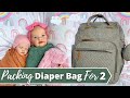 Changing Reborn Baby Skya &amp; Baby Evelyn In To New Outfits + Packing New Diaper Bag For 2.
