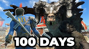 Can I Survive 100 Days in Hardcore Survival Mode? - Perfectly Balanced Fallout 4 Challenge