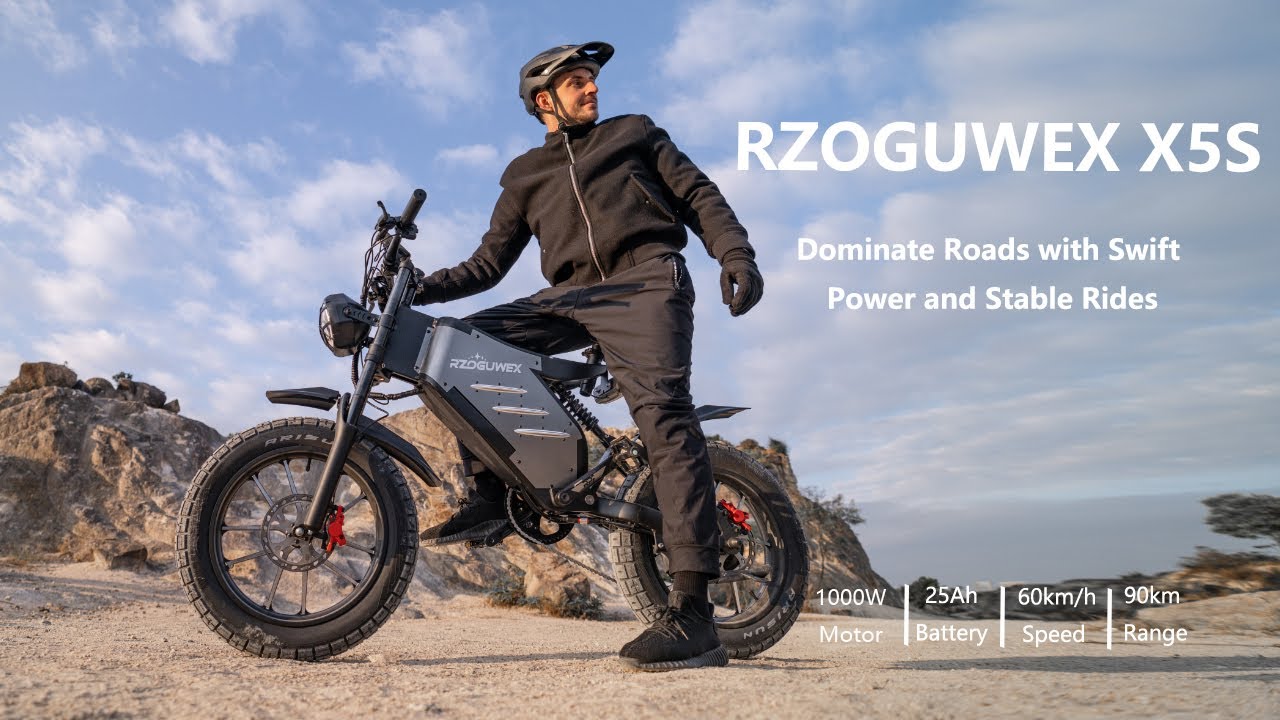 RZOGUWEX X5S Electric Bike | Powerful Performance Long-Lasting Range ...