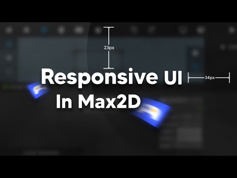 Make Responsive UI in Max2D | TaSh