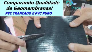 Which is the Best Geomembrane? PVC Geomembranes Quality Test Video 116