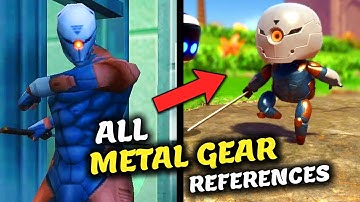 Every METAL GEAR Character & Reference in ASTRO BOT!