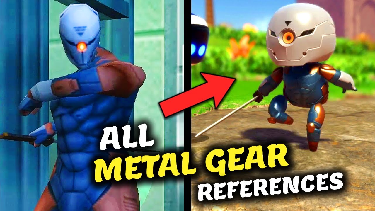 Every METAL GEAR Character & Reference in ASTRO BOT!