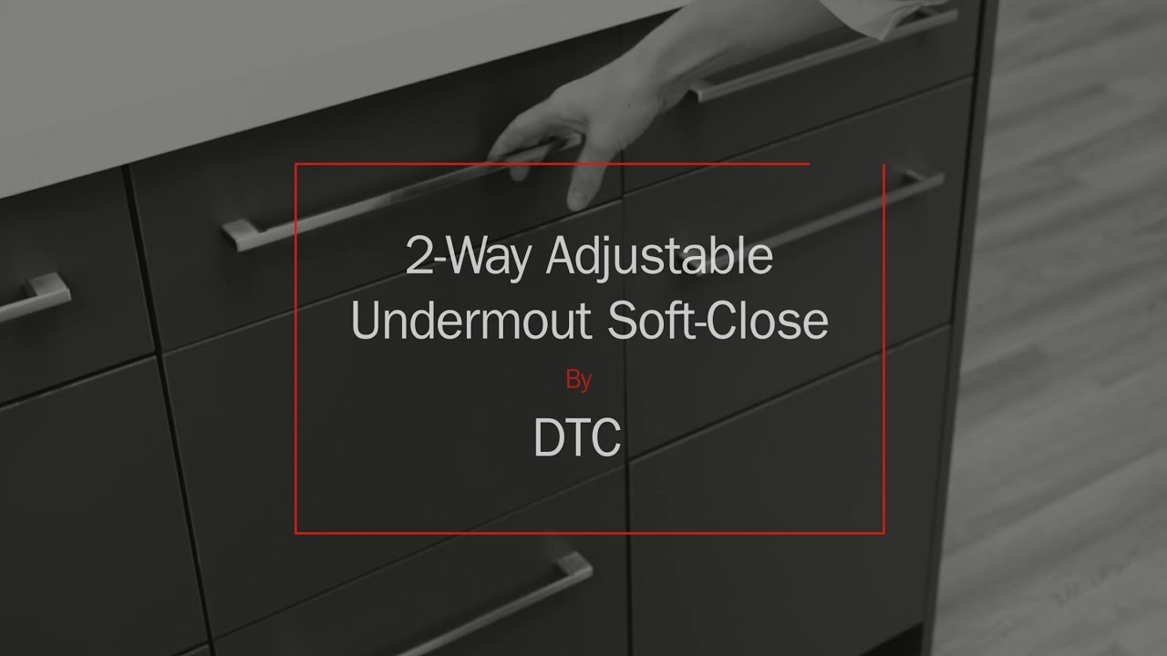 2 Way Adjustable Undermount By Dtc Youtube