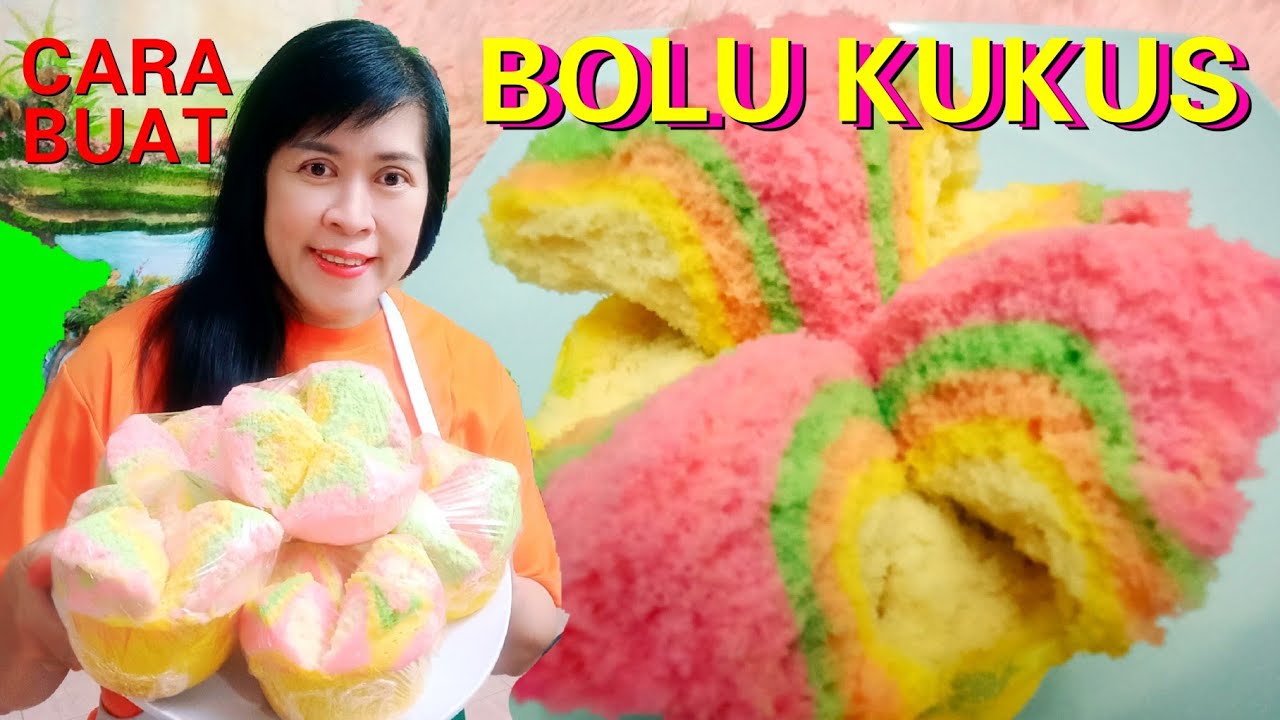 CARA GAMPANG BUAT BOLU KUKUS MEKAR . KUE BASAH COCOK BUAT JUALAN (88