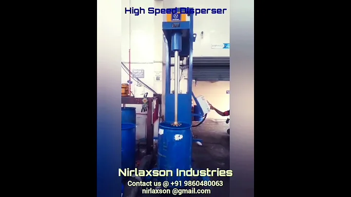 HIGH SPEED DISPERSER (Hydraulic Lifting - Frame Type)