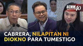Cabrera, nilapitan ni Diokno para tumestigong forensic expert sa impeachment trial | (12 Oct. 2026)