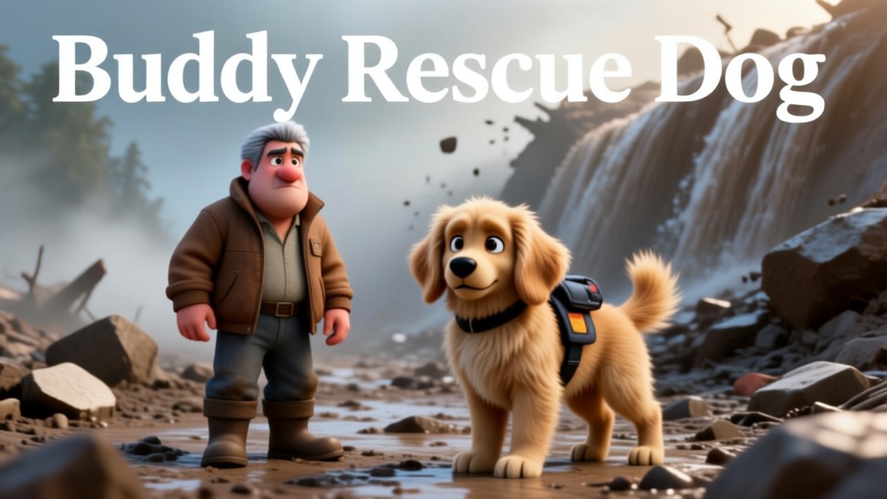 Buddy Rescue Dog 💙