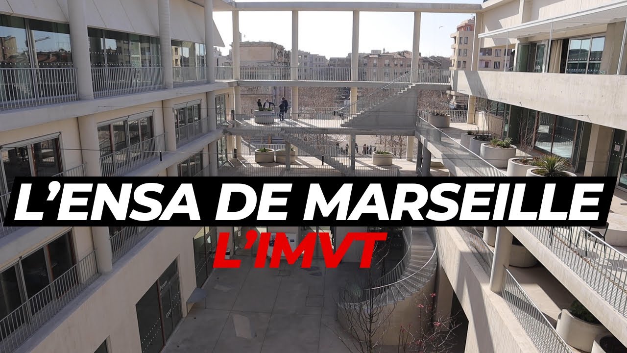 La nouvelle école d'architecture de Marseille : L'IMVT