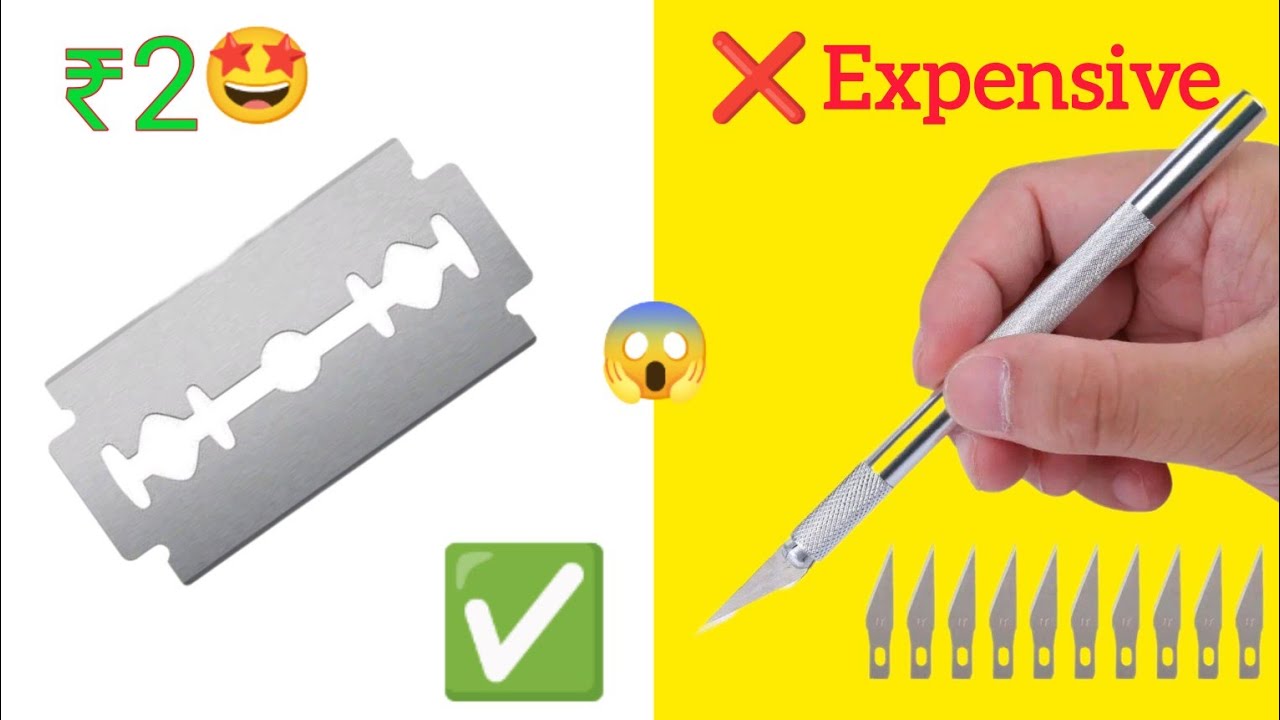 How to make a paper cutter at home 😍 • ghr pe izi hommed triqe se bnae paper cutter • DIY izi cutter