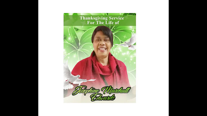 JOSEPHINE MARSHALL EDWARDS FUNERAL