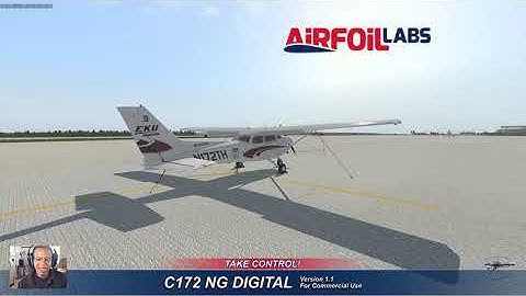 X-Plane 11: An Introduction to the AirFoilLabs Cessna 172NG Digital - General Aviation