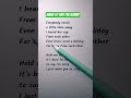 Sing Along &amp; Learn English | When Sorry Isn&rsquo;t Enough Karaoke
