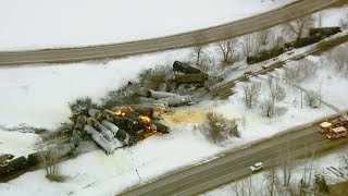 VIDEO | Minnesota Train Derailment: Fiery train derailment in Minnesota prompts evacuations