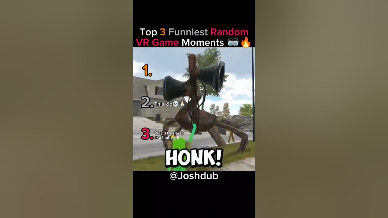 Top 3 Funniest Random VR Game Moments 🥽🔥 #funny #vr #shorts #tiktok