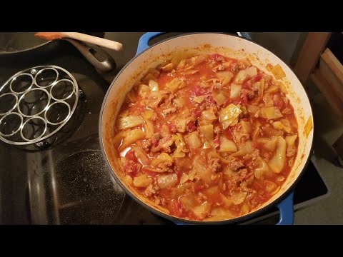 فيديو: كيف لطهي لفائف الملفوف كسول