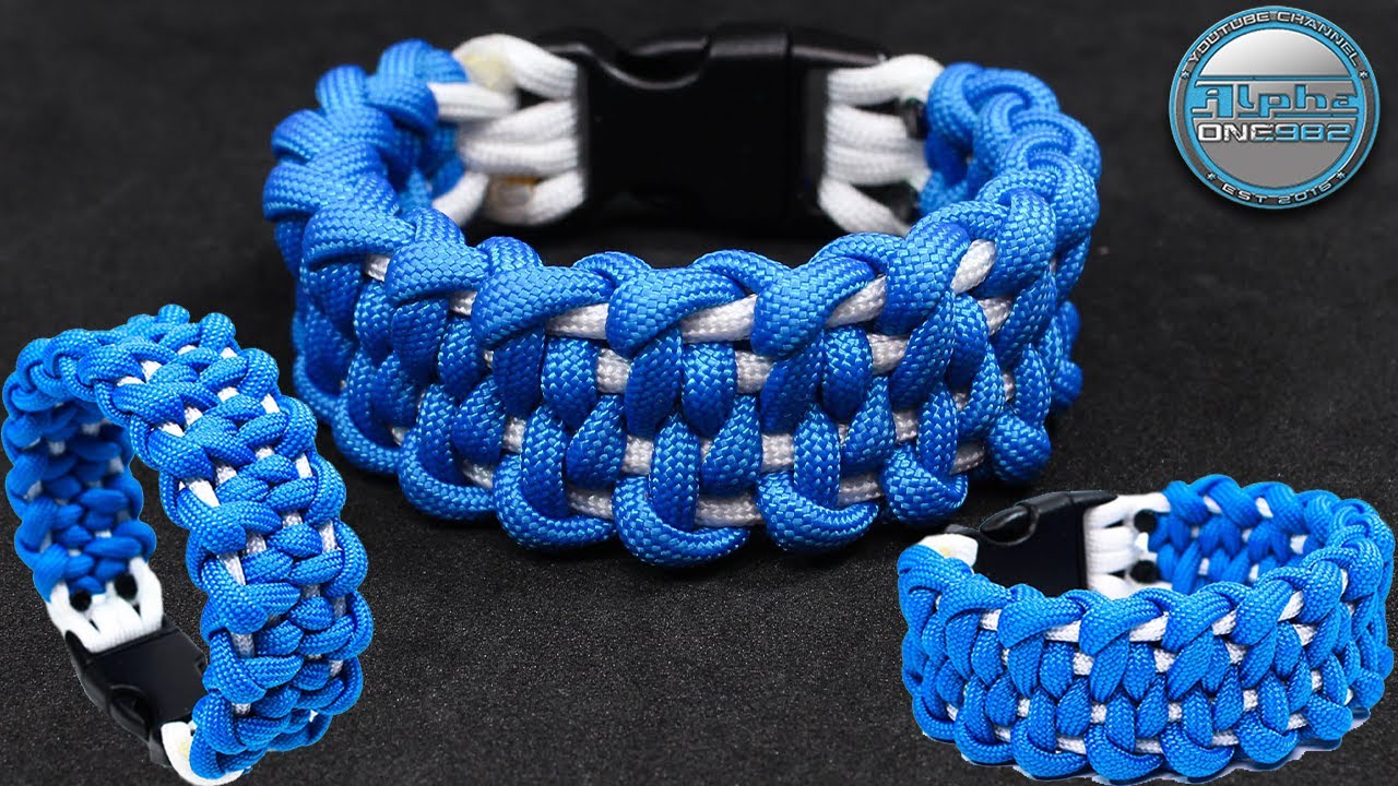 How to Make a Paracord Bracelet Birch Paracord Knots Tutorial YouTube