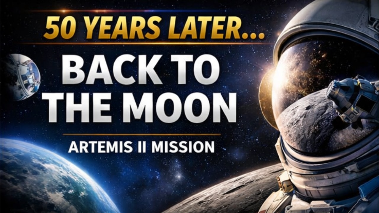 50 Years Later… Humans Go Back to the Moon Artemis II Mission”
